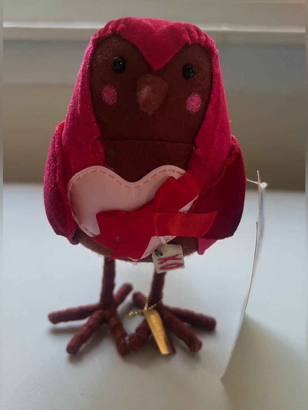Spritz Valentine's Day Chocolate Box Fabric Bird